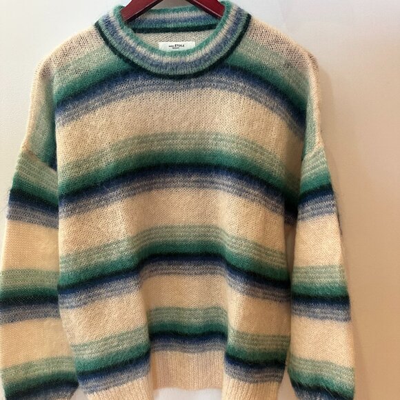 Isabel Marant Étoile "Drussell" striped mohair-blend sweater, size 40 - Picture 1 of 6